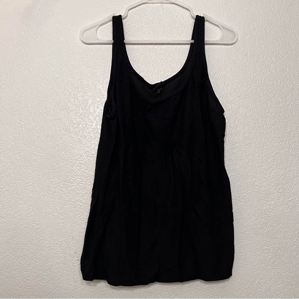 Eileen Fisher black tank top size Small
